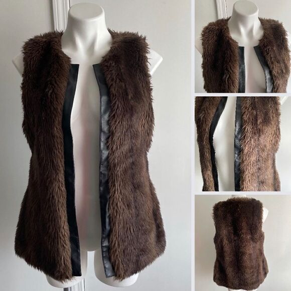 Faux Fur Vest, Size M, Sanctuary Clothing Los Angeles - Picture 1 of 8